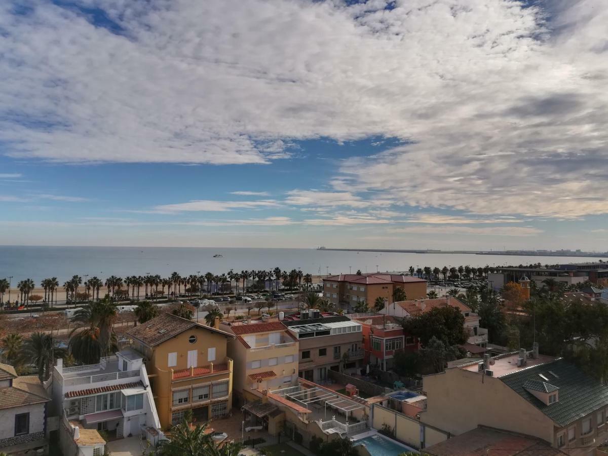 Ferienwohnung Vistas Al Mar Valencia Exterior foto